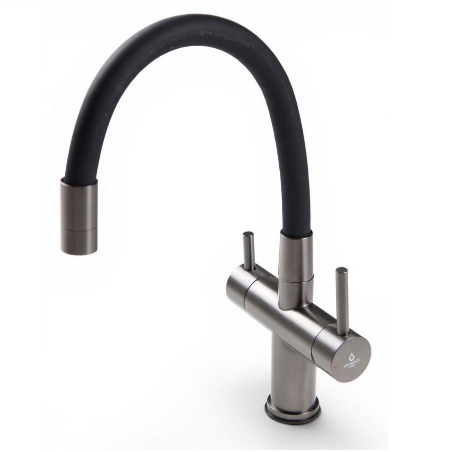 Смеситель кухонный Grandex Aqua Flex ANTHRACITE (9020383)
